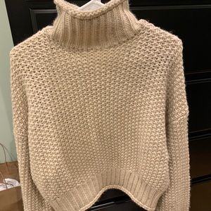 H&M Beige Chunky Sweater